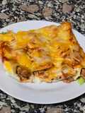 Canelones de pollo y foie-gras