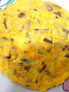 Una foto de Tortilla de Rovellons (o níscalos)