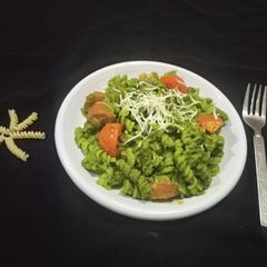 Broccoli Spinach Sauce Pasta A picture of Broccoli Spinach Sauce Pasta.