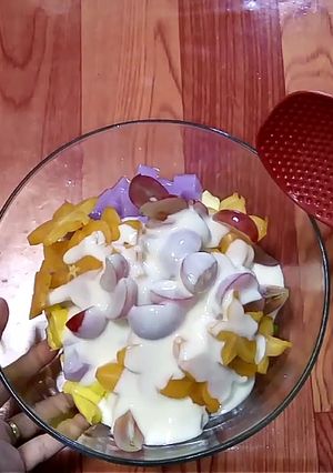 Foto resep Salad Buah Tanpa Mayonaise