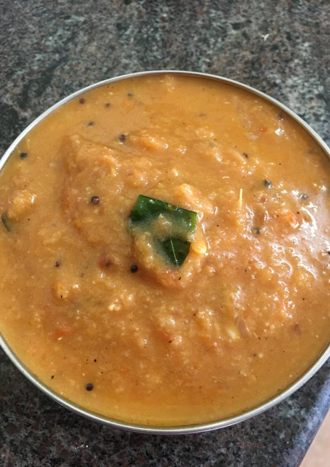 வெங்காயம் தக்காளி சட்னி செய்முறை முக்கிய புகைப்படம்
