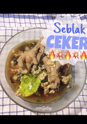 Foto resep Seblak Ceker Setan Praktis