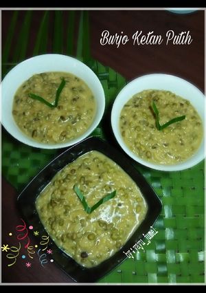 Foto resep Burjo Ketan putih🍚