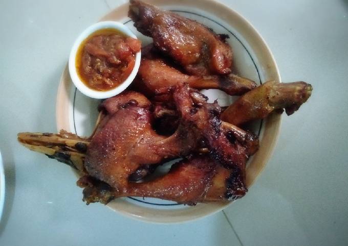 Bebek goreng bumbu bacem empuk