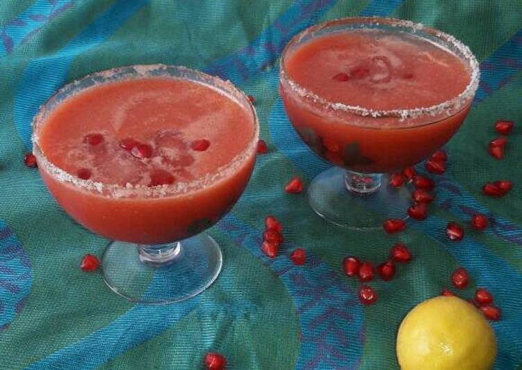 Recipe of Super Quick Homemade Pomegranate margarita