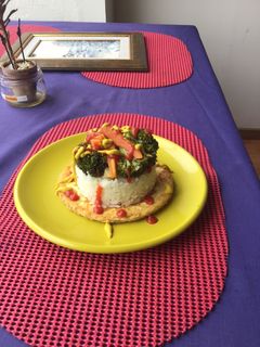 Una foto de Queso tostado