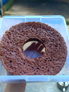 Foto resep 02. Cake karamel (sarang semut)