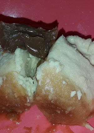 Una foto de Budín de pan cremoso. Dos texturas😍🤗