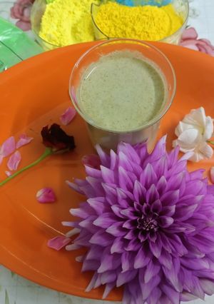 A picture of ठंडाई (पौष्टिक).