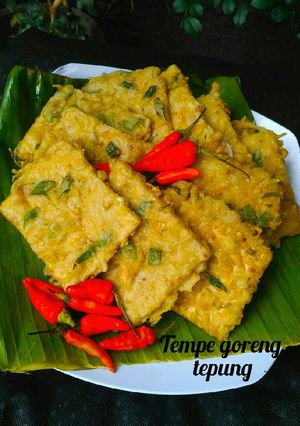 Foto resep Tempe goreng Tepung