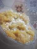 Gur and soji ka halwa