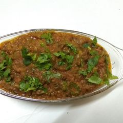 A picture of Baingan ka Bharta.