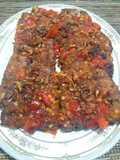 Tempe bakar teflon sambal pedas manis