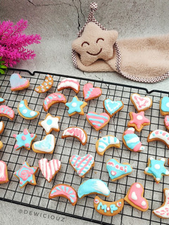 Foto resep Fancy Cookies with Royal Icing