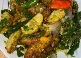 Ayam Kentang Balado Ijo