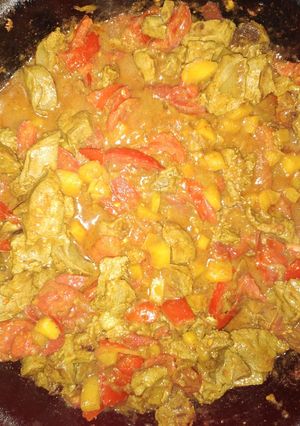 عکسی از دستور خوراک جگر گوسفند