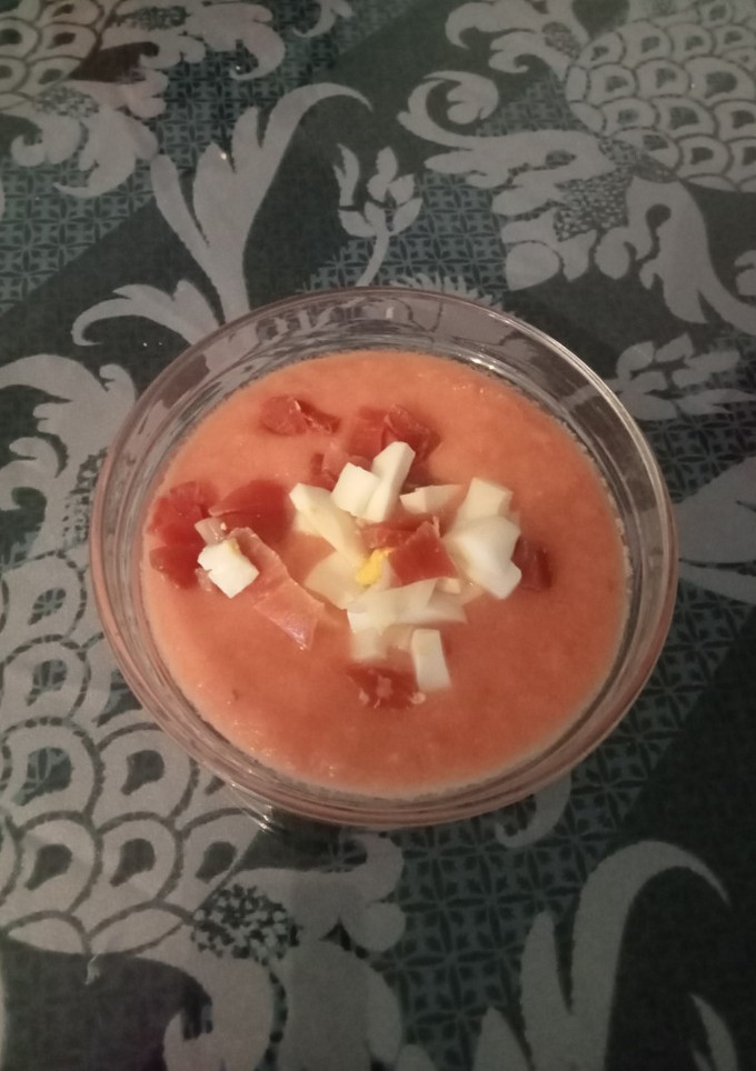 Una foto de Salmorejo
