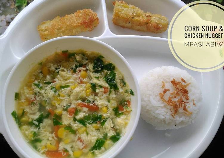 Resep MPASI 1Y+ Sup Jagung Serabut oleh Almaidah Cookpad