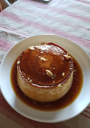 Foto principal de Flan de queso en crockpot