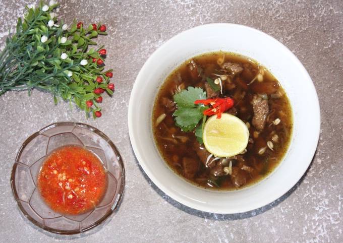 Resep Rawon bumbu instan anti gagal yang Bisa Manjain Lidah