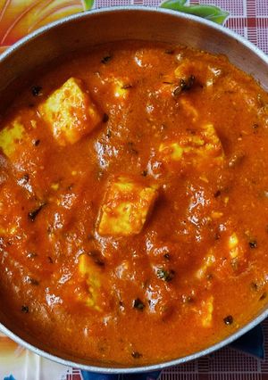 A picture of Niramish Paneer - No Onion No Garlic.