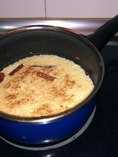 Una foto de Cous-cous con leche de cabra