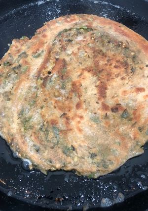 A picture of Masala paratha.