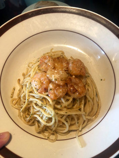 Foto resep Spaghetti aglio e olio with shrimp