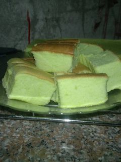 Foto resep Pandan ogura cake