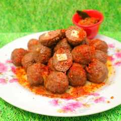 A picture of Pentol Isi Keju ala DEBM.