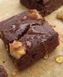Walnut Ragi Brownie