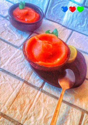 A picture of Ice Melon lemonade.