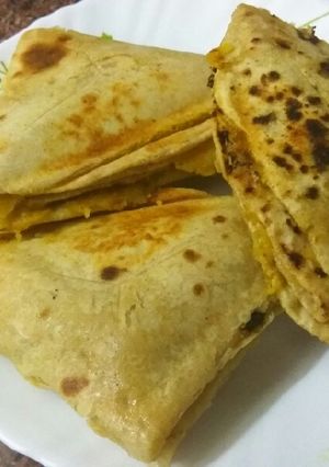 रोटी सैंडविच (roti Sandwich recipe in Hindi) रेसिपी मुख्य फोटो