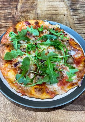 A picture of My Sausage Pizza 🍕.