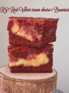 Foto resep Red Velvet Cream Cheese Brownies