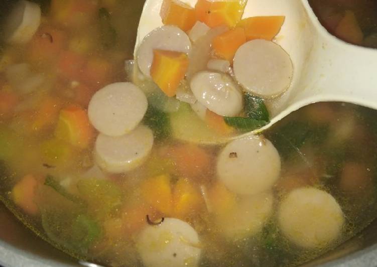 12 Resep: Soup jagung wortel telor susis Untuk Pemula!
