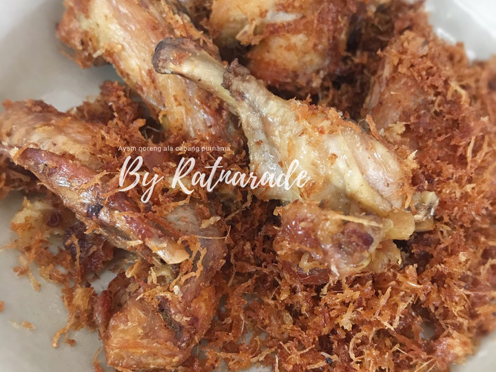 Resep Ayam Goreng Serundeng Ala Cabang Purnama, Menggugah Selera