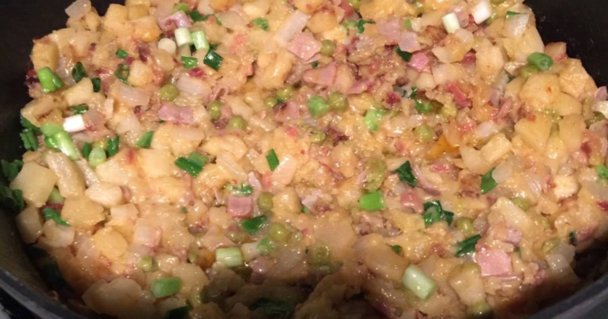 Helly Mellie's bacon cheese hashbrowns Recipe by Mama Missy Cookpad