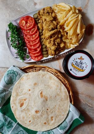 Une photo de Chawarma maison 🌯