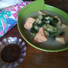 รูปของ Bobor Bayam Jipang feat sambal gula merah