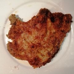 A picture of Crumbed pork chops.