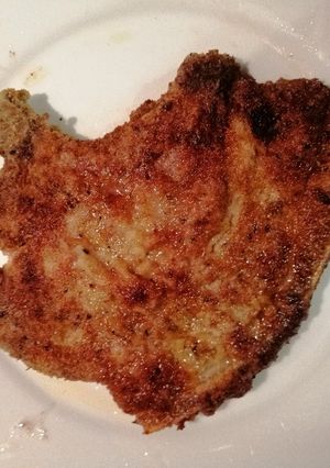 A picture of Crumbed pork chops.