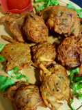 Palak piyaz pakoray