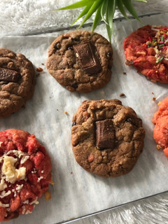 Foto resep Cookies melted choco & redvelvet