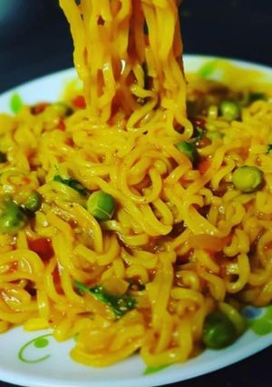 मसाला मैगी रेसिपी मुख्य फोटो