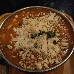A picture of Hot and sour soup.
