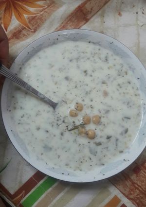 عکسی از دستور آش دوغ تبریز😍