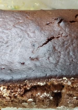 Una foto de Budín chocolatoso con membrillo. Riquísimo