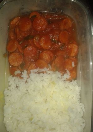 Una foto de Salchichas guisadas