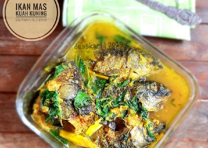 Resep Ikan Mas Kuah Kuning yang Bisa Manjain Lidah